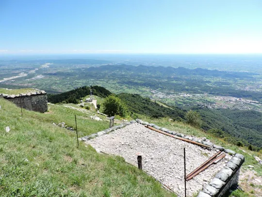 Monte Palon - baracca Ufficiali