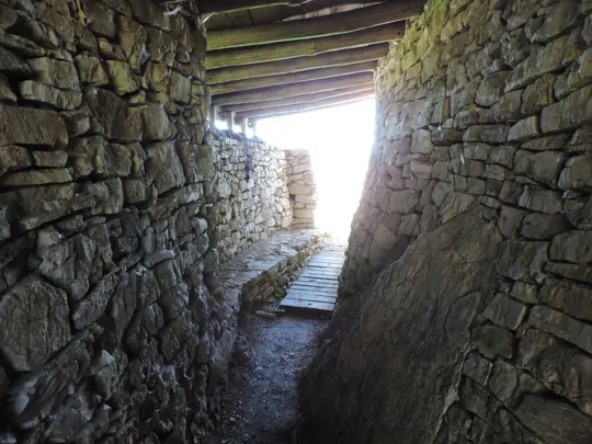 Monte Palon - trincea coperta