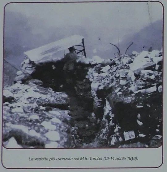 Vedetta sul Monte Tomba