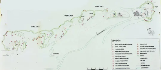 Monte Palon - cartina