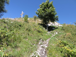 Monte Palon - sotto la croce