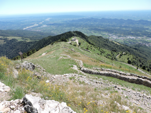 Monte Palon - trincee e postazioni