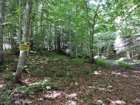 Zona di accampamento della compagnia &quot;7 Comuni&quot;