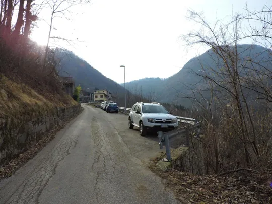 Parcheggio della contrada Manfron di Sopra