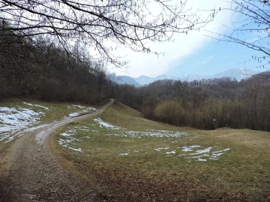 Strada verso passo della Camonda