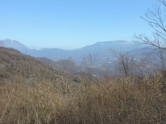 Panorama dal passo della Camonda