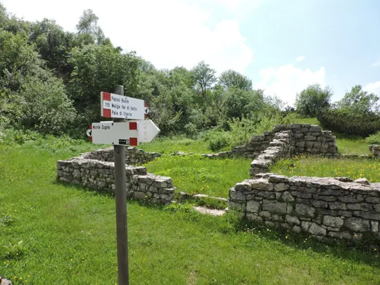 Monte Zugna - baraccamenti