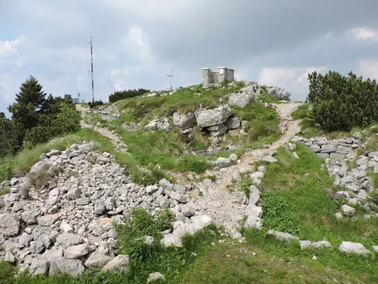 Monte Zugna - verso la cima