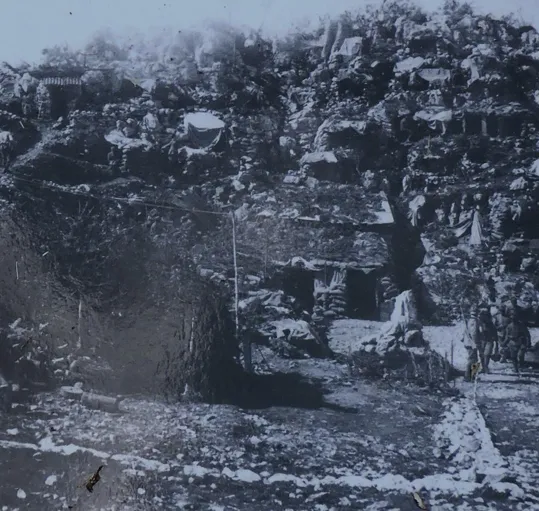 Monte Zugna - foto storica valletta S.Lazzaro