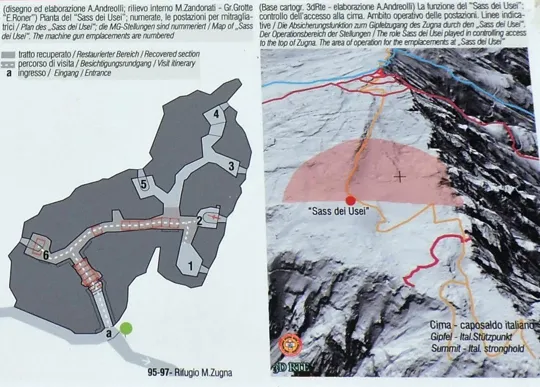 Monte Zugna - Sass dei Usei