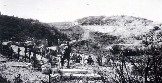 Monte Zugna - foto storica valletta S.Lazzaro