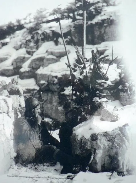 Monte Cengio - Foto storica