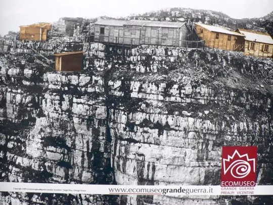 Monte Cengio - Foto storica