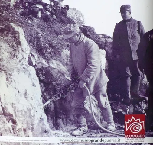 Monte Cengio - Foto storica