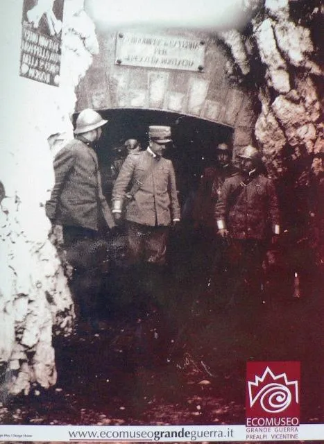 Monte Cengio - Foto storica