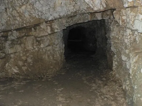 Monte Cengio - Galleria Cannoniera