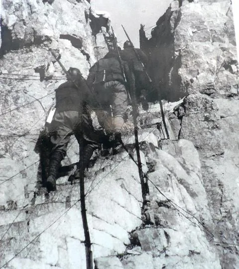 Monte Cengio - Foto storica