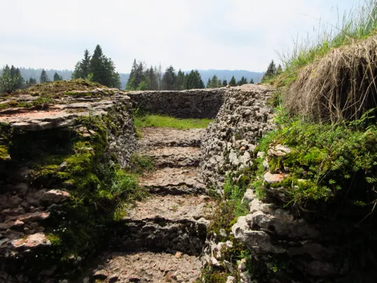 Postazione per mitragliatrice