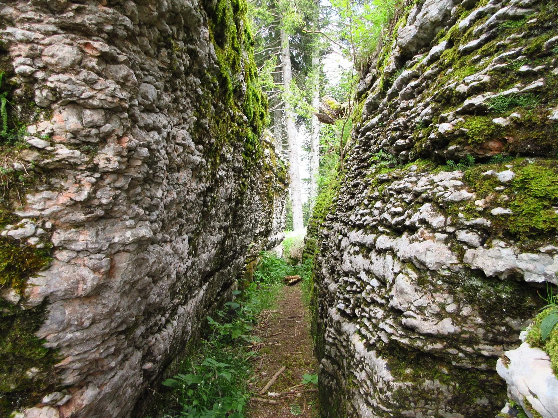 Anello di Monte Corno - Percorso del rosso ammonitico