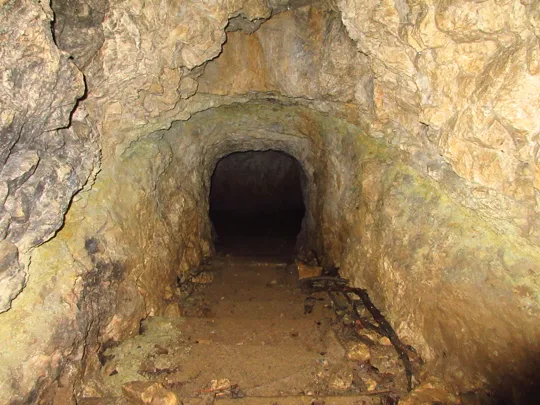 Interno della galleria