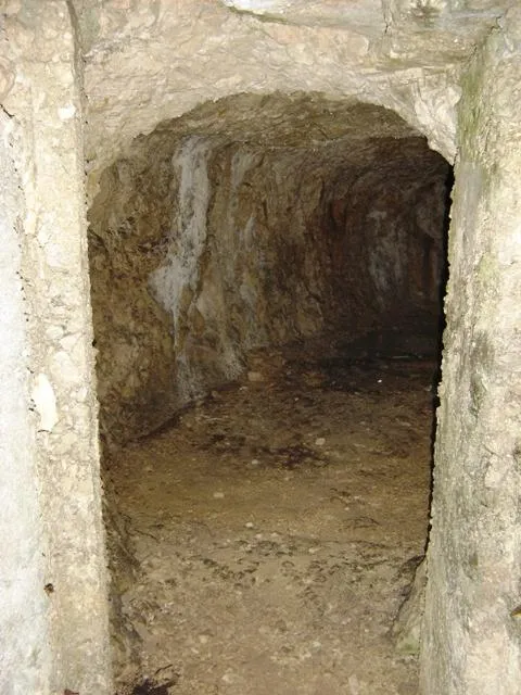 Monte Favaro - grotta