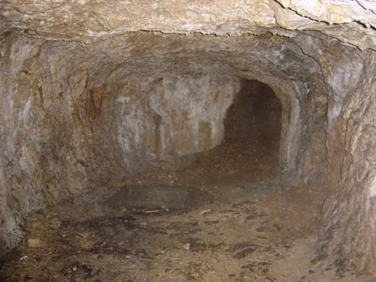 Monte Favaro - grotta