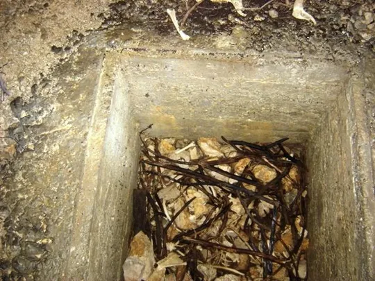 Monte Favaro - grotta