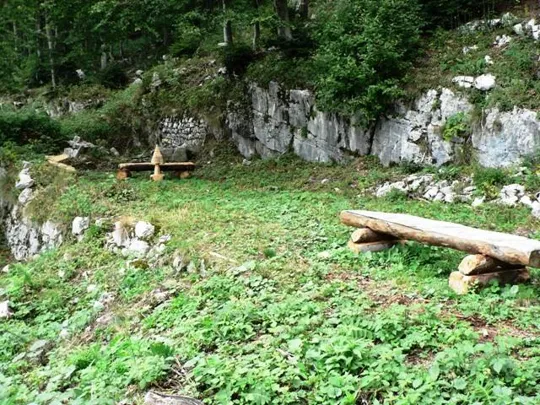 Monte Favaro - accampamento