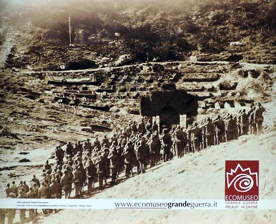 Chiesetta di Monte Forno - Foto storica