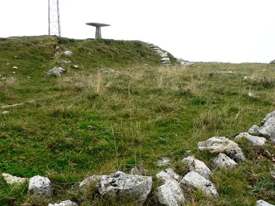 Monte Novegno - la cima