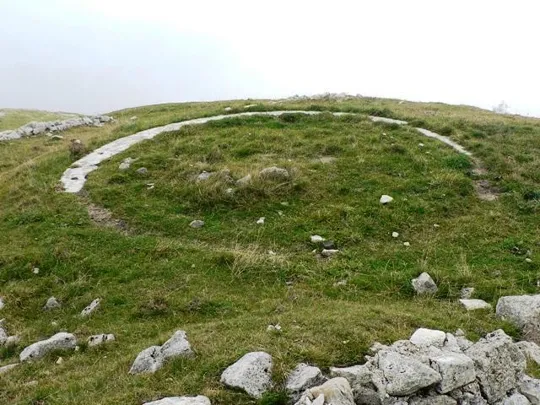 Monte Novegno - piazzola per cannone