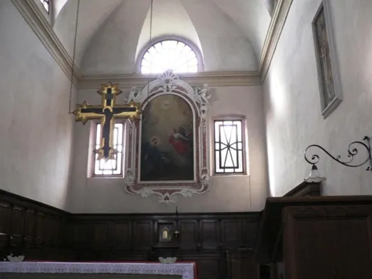 Eremo di Monte Rua - La chiesa