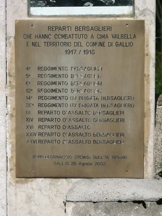 Monte Valbella - Monumenti