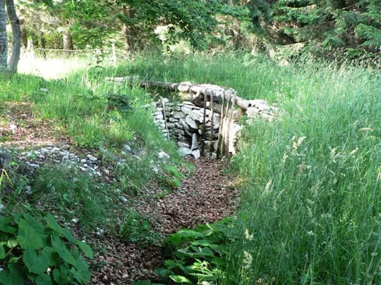 Monte Valbella - La trincea