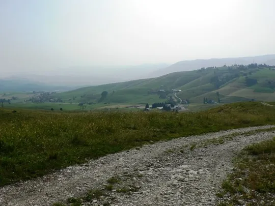 Monte Valbella - Panorama verso Asiago e il M.Sisemol