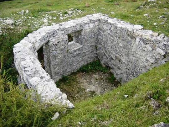 Monte Zebio - Magazzino