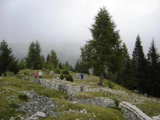 Monte Zebio - esterni di trincea