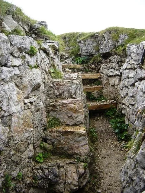 Monte Zebio - in trincea