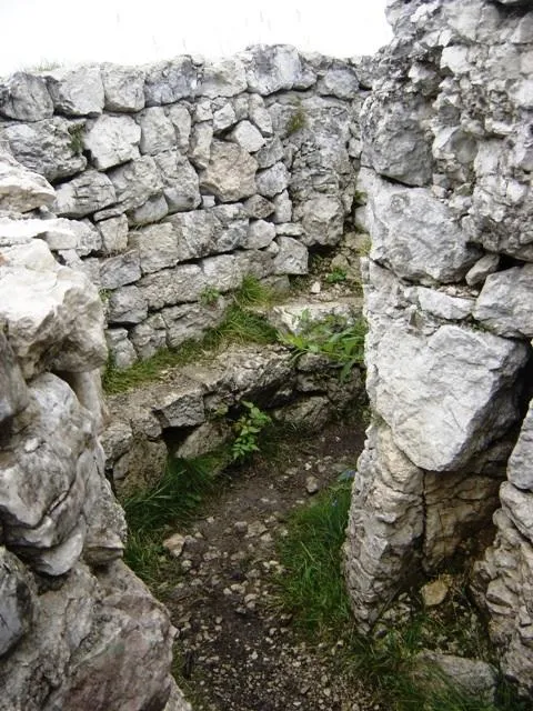Monte Zebio - in trincea