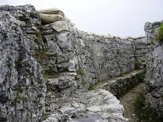 Monte Zebio - postazione fucilieri
