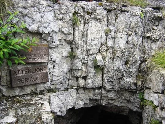 Monte Zebio - in trincea