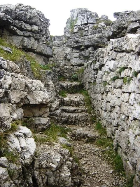 Monte Zebio - in trincea