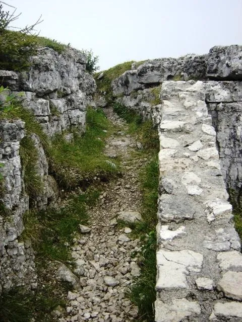 Monte Zebio - in trincea