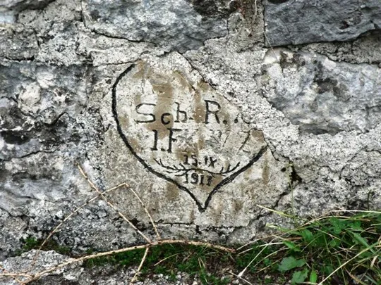 Monte Zebio - esterni di trincea