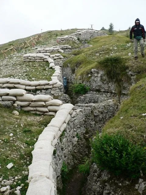 Monte Zebio - trincea
