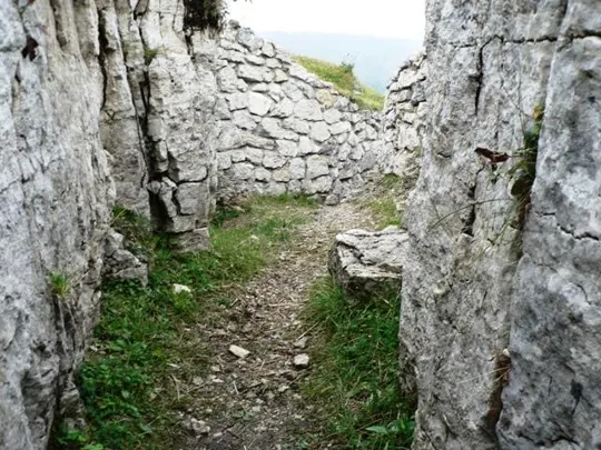Monte Zebio - trincea