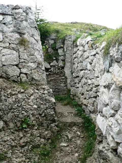 Monte Zebio - in trincea