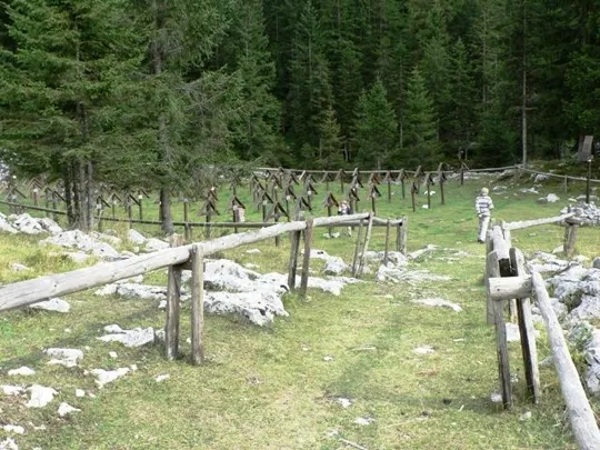 Monte Mosciagh - cimiteri