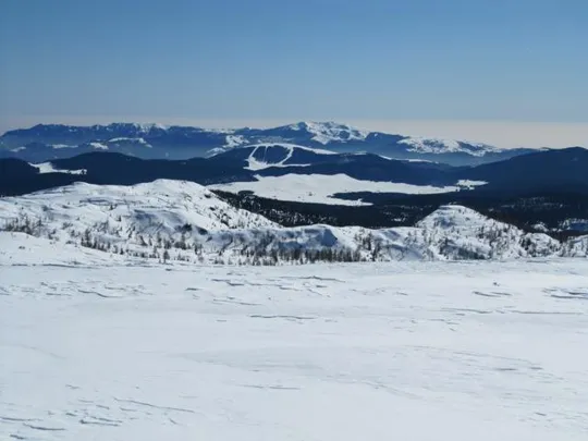 Monte Ortigara in inverno - Marcesina e Forte Lisser