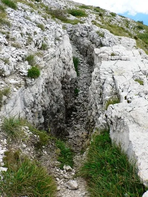 Monte Ortigara - trincea